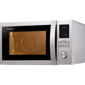 Sharp Home Appliances R-922STWE Aanrecht Combinatiemagnetron 32 l 1000 W Roestvrijstaal