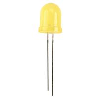 Kingbright LED 10mm diffus gelb 50mcd Bedrade LED Geel Rond 10 mm 50 mcd 30 ° 30 mA 2.1 V