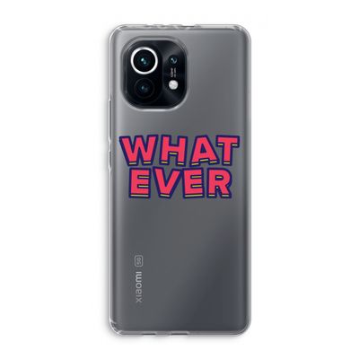 Whatever: Xiaomi Mi 11 Transparant Hoesje