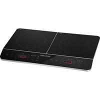PROFI COOK PC-DKI 1067 inductiekookplaat, 3500W, 2 kookzones, zwart