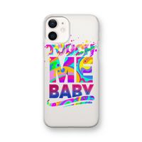Touch Me: iPhone 12 mini Transparant Hoesje