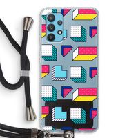 8-bit N°7: Samsung Galaxy A32 4G Transparant Hoesje met koord
