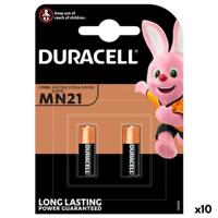 Alkalinebatterijen DURACELL 12 V MN21 (10 Stuks)