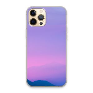 Sunset pastel: iPhone 13 Pro Max Transparant Hoesje