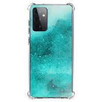 Back Cover Samsung Galaxy A72 4G/5G Painting Blue