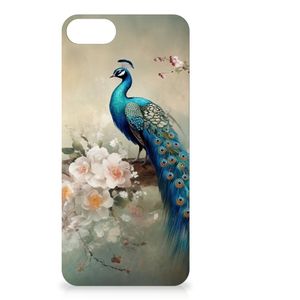 Dierenprint Telefoonhoesje voor iPhone SE 2022 | SE 2020 | 7/8 Vintage Pauwen