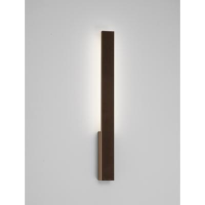 Lyora Strakke wandlampIsos roestbruin 61cm - 9030102