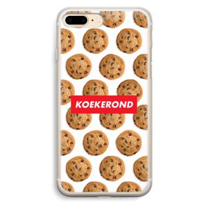 Koekerond: iPhone 7 Plus Transparant Hoesje