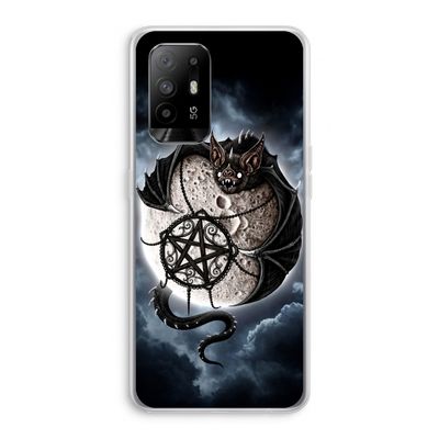 Volle maan: Oppo A94 5G Transparant Hoesje