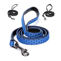 Nobleza Hondenriem reflecterend - Vegan leer - Lengte 120 cm - Breedte 2 cm