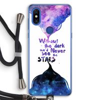 Stars quote: Xiaomi Mi Mix 3 Transparant Hoesje met koord