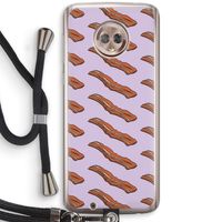 Bacon to my eggs #2: Motorola Moto G6 Transparant Hoesje met koord