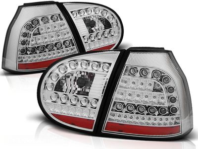 Tuning-Tec Achterlichten voor VW GOLF 5 10 03-09 CHROOM LED Tuning-Tec Achterlichten voor VW GOLF 5 10 03-09 CHROOM LED