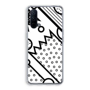 Pop Art #4: OnePlus Nord CE 5G Transparant Hoesje