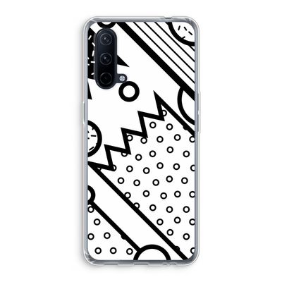 Pop Art #4: OnePlus Nord CE 5G Transparant Hoesje