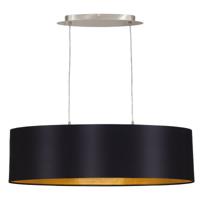 Eglo Landelijke hanglamp Maserlo 78cm zwart met goud 31611 - thumbnail