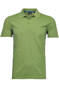 RAGMAN Soft Knit Regular Fit Polo shirt Korte mouw groen