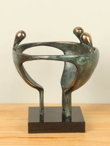 Bronzen beeld Dans, 27 cm