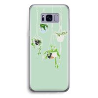 Hang In There: Samsung Galaxy S8 Plus Transparant Hoesje