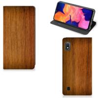 Samsung Galaxy A10 Book | Wallet Case | Donker Hout