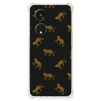 Case Anti-shock voor OPPO Reno8 T 5G Leopards