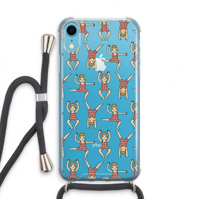 Gymboys: iPhone XR Transparant Hoesje met koord