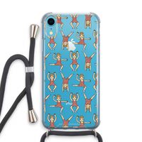 Gymboys: iPhone XR Transparant Hoesje met koord