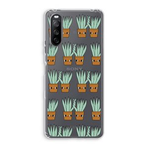 Sansevieria: Sony Xperia 10 III Transparant Hoesje