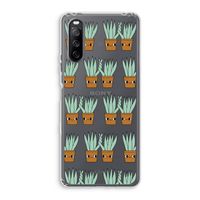 Sansevieria: Sony Xperia 10 III Transparant Hoesje