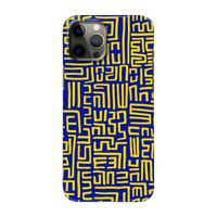 Majorelle Blue Print: Volledig geprint iPhone 12 Pro Max Hoesje