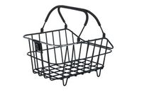 Basil cento alu multi system nordlicht - fietsmand - achterop - zwart