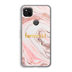 Feminist: Google Pixel 4a Transparant Hoesje
