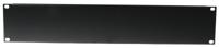 OMNITRONIC Front Panel Z-19U-shaped, steel, black 2U