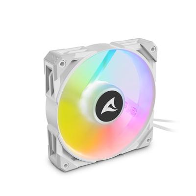 Sharkoon F50 Computer behuizing Ventilator 12 cm Grijs, Wit