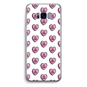 GIRL POWER: Samsung Galaxy S8 Plus Transparant Hoesje