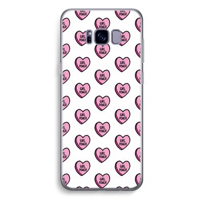 GIRL POWER: Samsung Galaxy S8 Plus Transparant Hoesje
