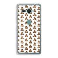 Poop emoji: Sony Xperia XZ2 Compact Transparant Hoesje