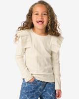 HEMA Kindershirt Structuur Ecru (ecru)