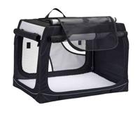 Trixie reismand vario zwart / grijs - 99x65x71/61 cm