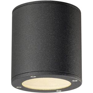 SLV 231545 Sitra Buitenplafondlamp LED, Spaarlamp GX53 9 W Antraciet