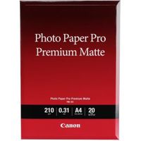 Canon Photo Paper Premium Matte pak fotopapier A4 - thumbnail