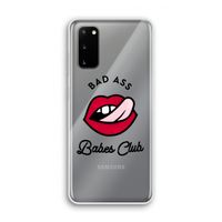 Badass Babes Club: Samsung Galaxy S20 Transparant Hoesje