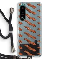 Bacon to my eggs #2: Sony Xperia 5 III Transparant Hoesje met koord
