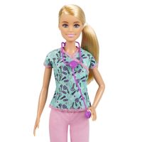 Barbie Core Beroepen Verpleegkundige Pop - thumbnail