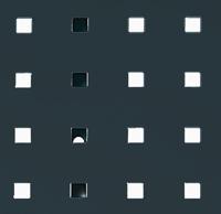 Bott geperforeerde plaat | b457xl991mm | antracietgrijs, ral 7016 | 1 stuk - 14025117.19 - 14025117.19