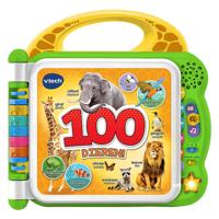 VTech kinderboek mijn eerste 100 woordjes dieren groen VTech kinderboek mijn eerste 100 woordjes dieren groen