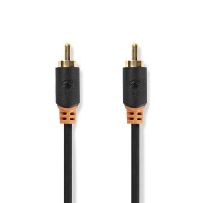 Nedis Digitale Audiokabel | RCA Male | RCA Male | 2 m | 1 stuks - CABW24170AT20 CABW24170AT20