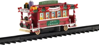 Lemax jolly trolley bewegende trein Caddington Village 2020
