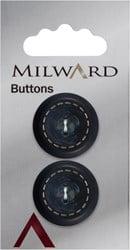 Milward Knoop met Werkje Blauw 22mm (2 stuks)