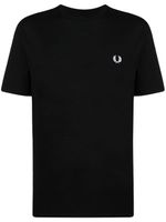 Fred Perry t-shirt en coton à logo imprimé - Noir - thumbnail